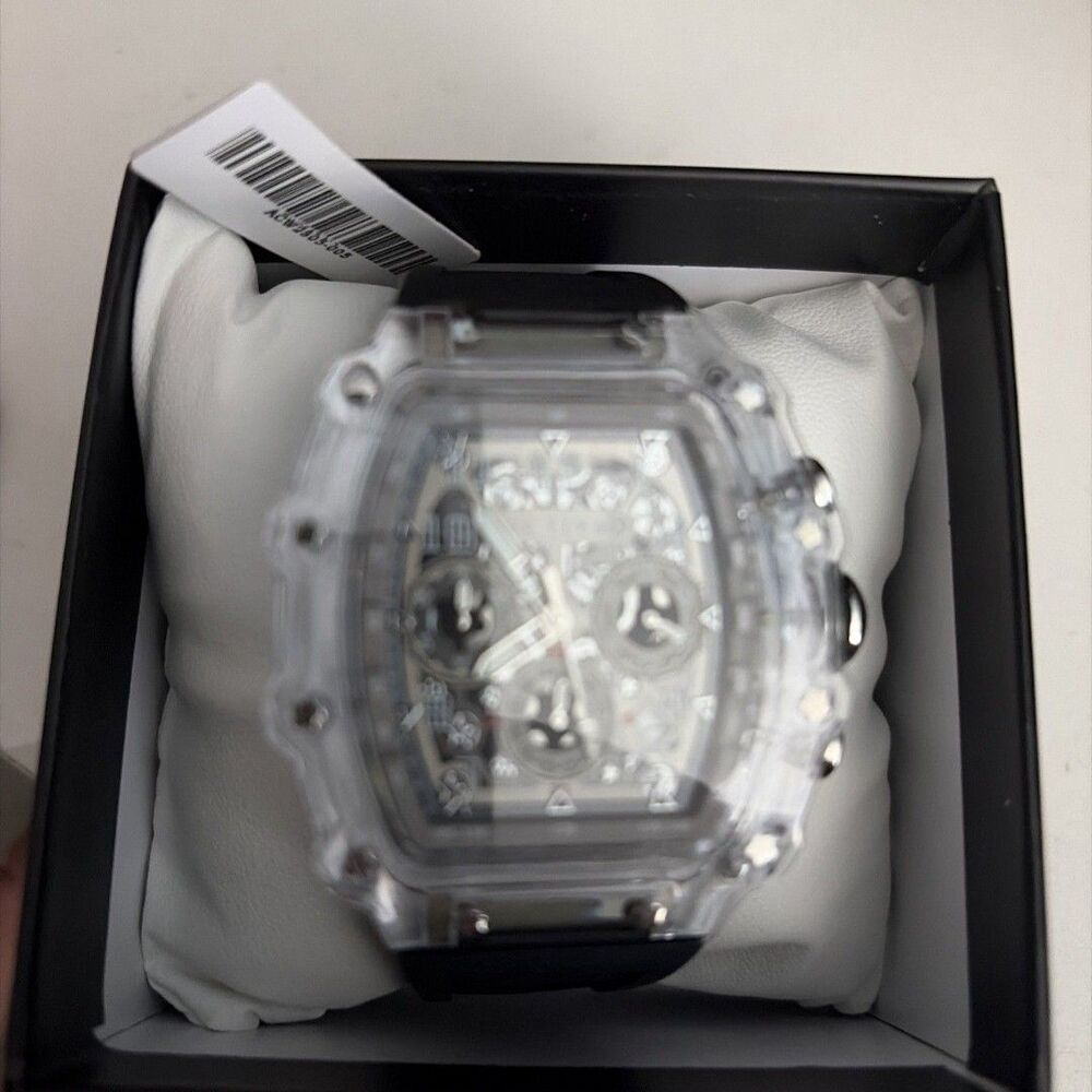 Invicta Activa men’s Watch fury Skelton Dial Black Band  44.3mm Acw2305-005